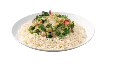 groene curry zonder achtergrond